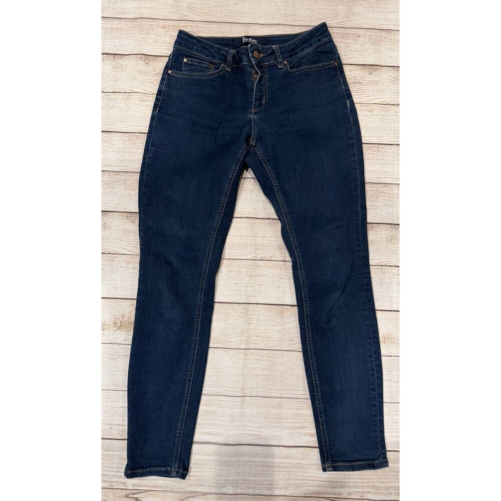 Boden The Soho skinny jeans dark blue denim with classic five-pocket 6 petite